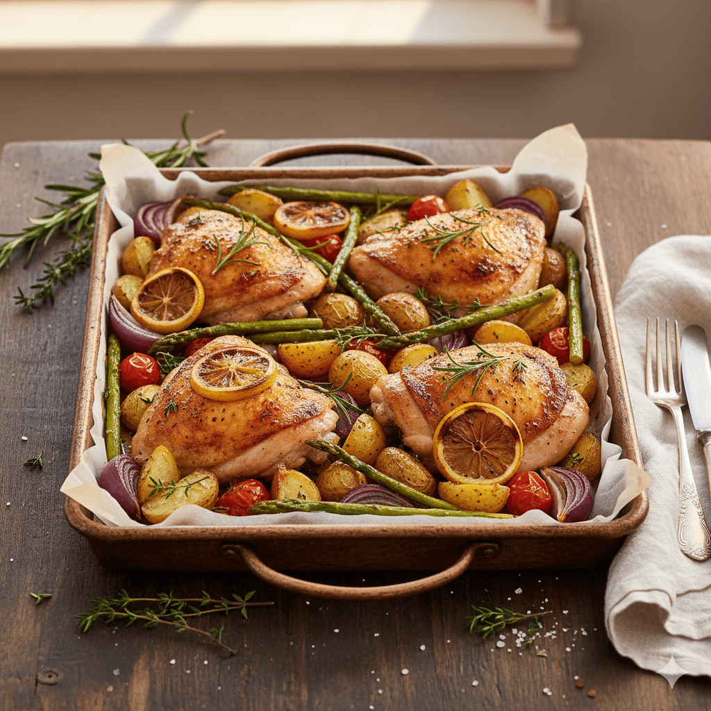 High-protein meal with grilled chicken, vegetables, and quinoa - representing nutritious muscle-building recipes