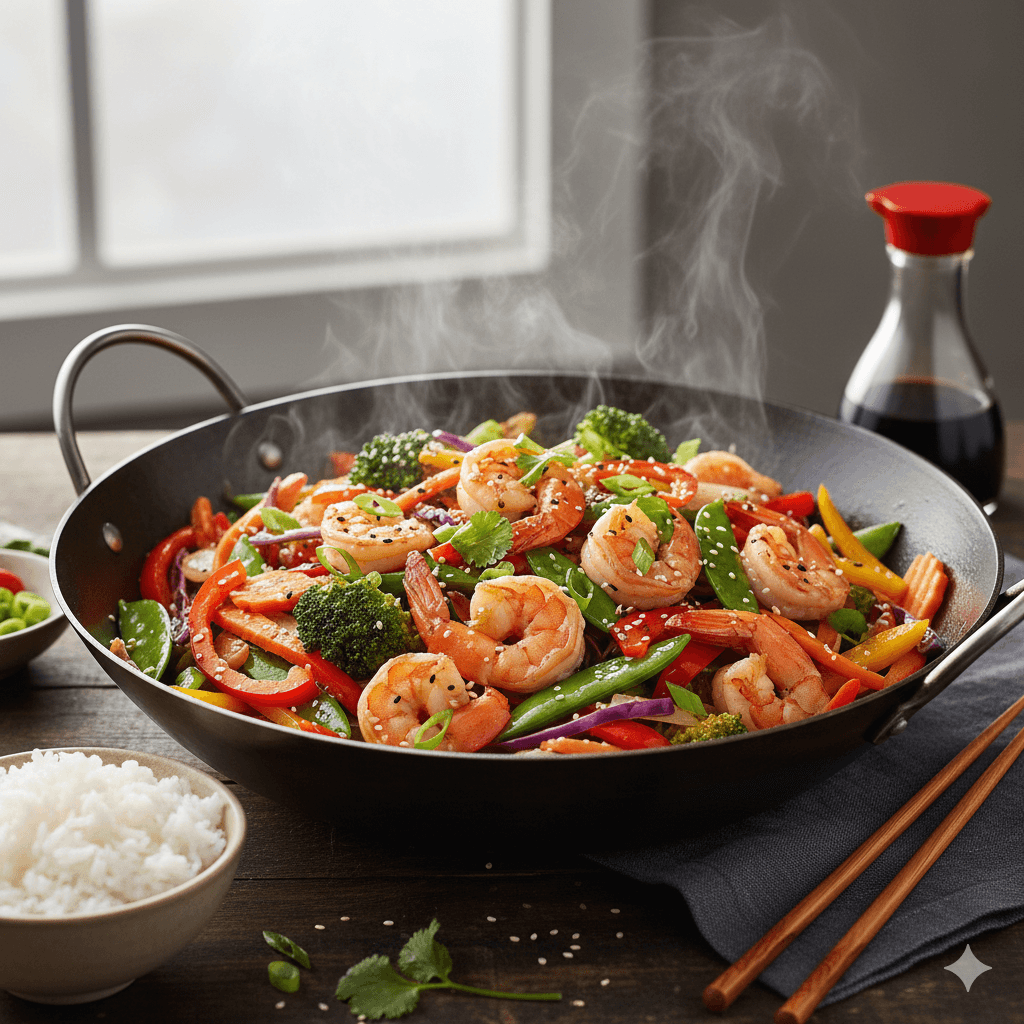 20-Minute Shrimp Stir-Fry